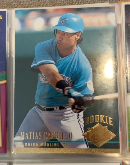 1994 Fleer Ultra #490 Matias Carrillo — front
