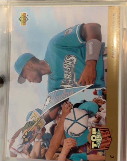 1993 Upper Deck #435 Charles Johnson — front