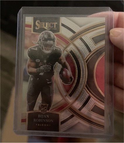 2023 Panini Select Premier Level #180 Bijan Robinson — front