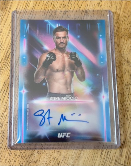 2025 Topps Midnight UFC #GRG-SM Stipe Miocic — front