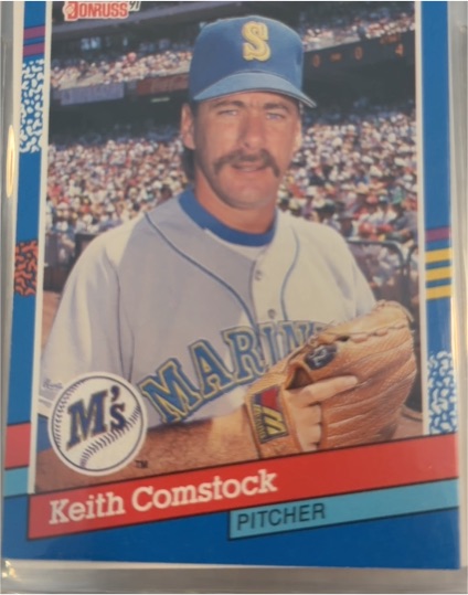 1991 Donruss #246 Keith Comstock — front