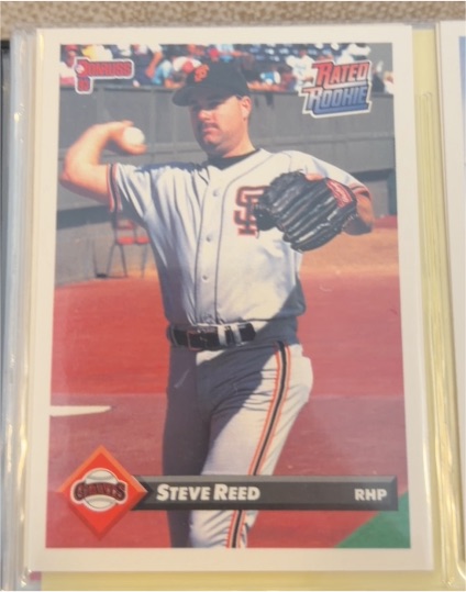 1993 Donruss #375 Steve Reed — front