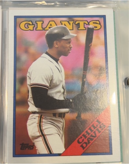 1988 Topps #15 Chili Davis — front