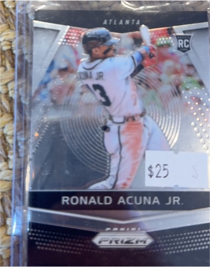 2018 Panini Prizm #6 Ronald Acuna Jr. — front