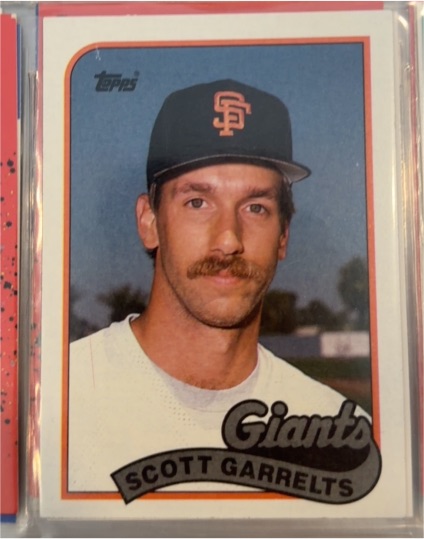 1989 Topps #703 Scott Garrelts — front
