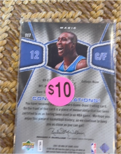2004 Upper Deck #117 Dwight Howard — front