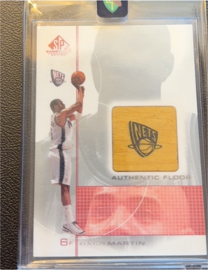 2000-01 Upper Deck SP Game Floor Edition #KM Kenyon Martin — front
