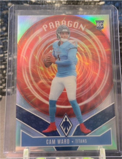 2025 Panini Phoenix #2 Cam Ward Paragon Rookie — front