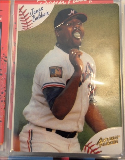 1991 Bowman #P James Baldwin — front