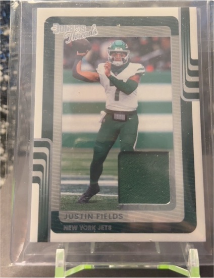 2025 Panini Donruss Threads #DTH-JFS Justin Fields — front