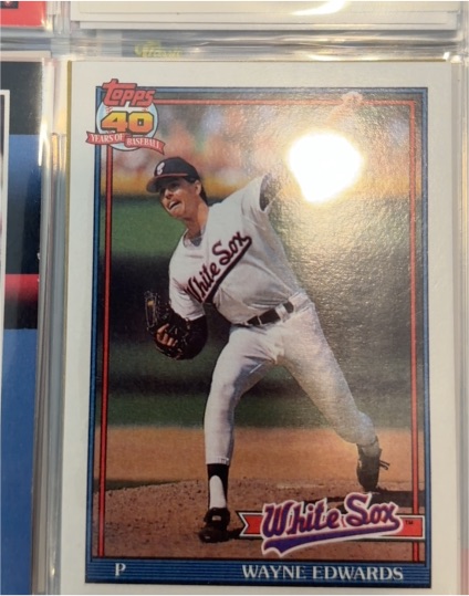 1991 Topps #294 Wayne Edwards — front