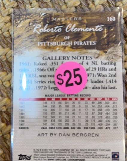 1971 Topps #160 Roberto Clemente — front