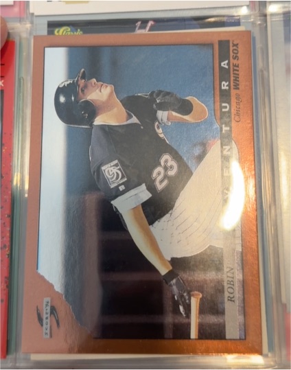 1996 Score Dugout Collection Artist's Proof #51 Robin Ventura — front