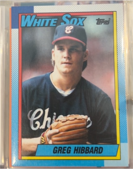 1990 Topps #769 Greg Hibbard — front