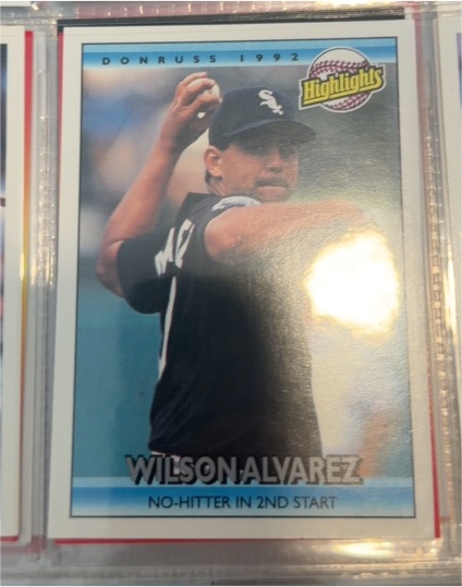 1992 Donruss #495 Wilson Alvarez — front