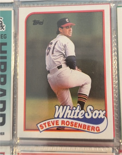 1989 Topps #616 Steve Rosenberg — front
