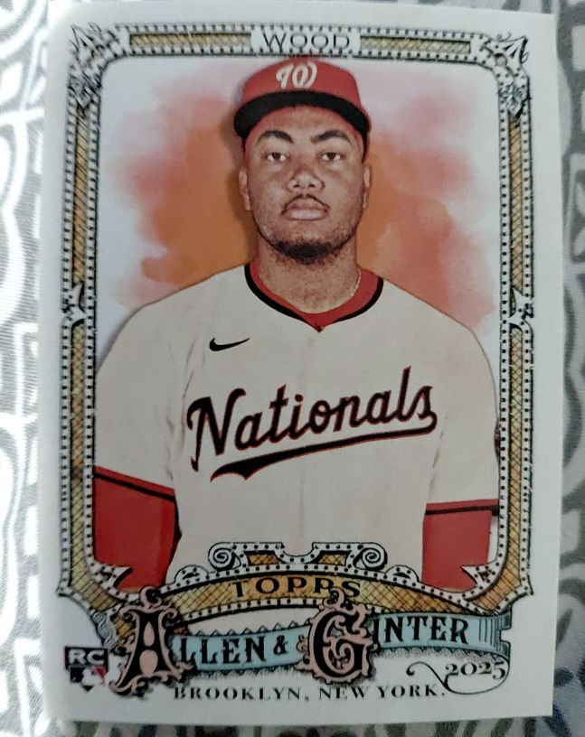 2025 Topps Allen & Ginter #101 James Wood — front