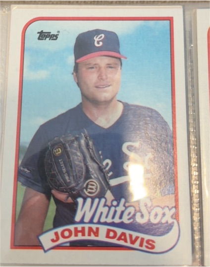 1989 Topps #162 John Davis — front
