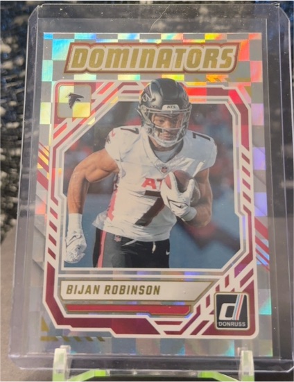2025 Donruss Dominators #DOM-BRN Bijan Robinson — front