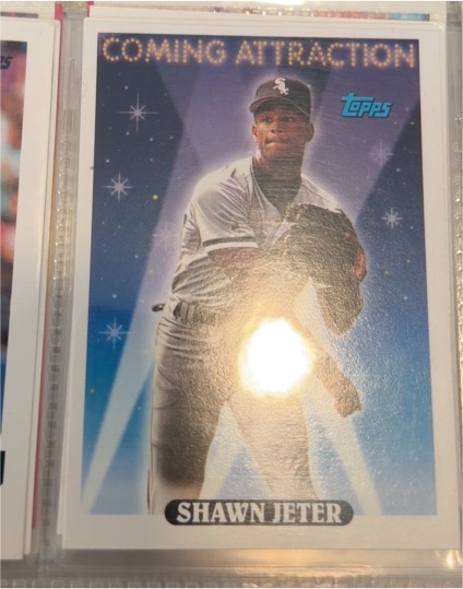 1993 Topps #800 Shawn Jeter — front