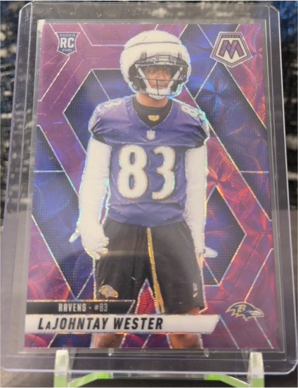 2025 Panini Mosaic #366 LaJohntay Wester — front