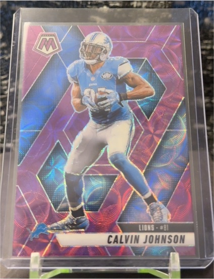 2025 Panini Mosaic #81 Calvin Johnson — front