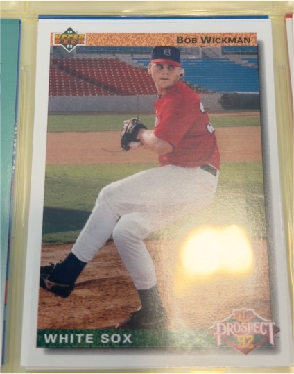 1992 Upper Deck #76 Bob Wickman Chicago White Sox — front