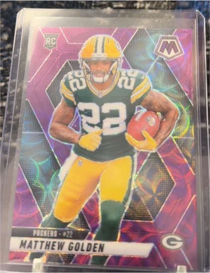 2025 Panini Mosaic #323 Matthew Golden — front