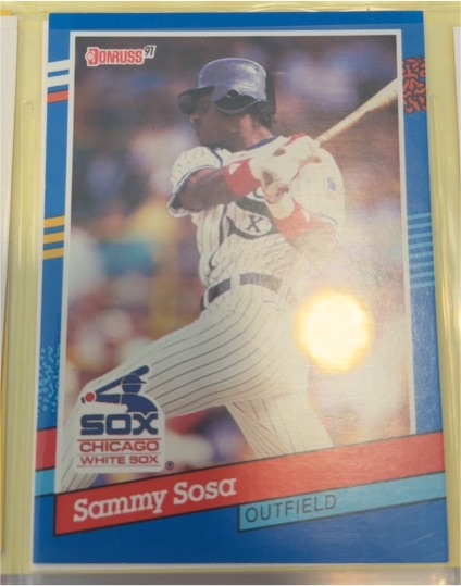 1991 Donruss #147 Sammy Sosa — front