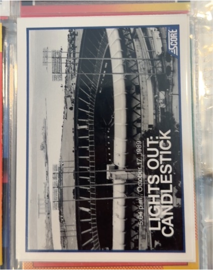 1990 Score #701 Lights Out: Candlestick — front