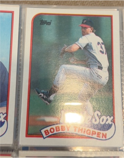 1989 Topps #427 Bobby Thigpen — front