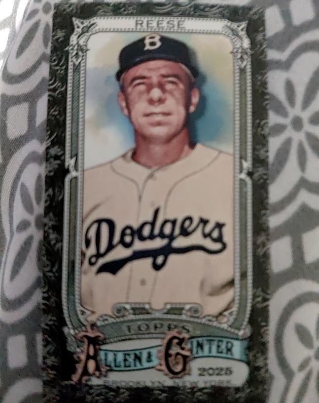 2025 Topps Allen & Ginter #340 Pee Wee Reese — front