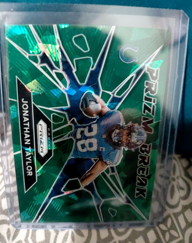 2024 Panini Prizm #4 Jonathan Taylor Prizm Break — front