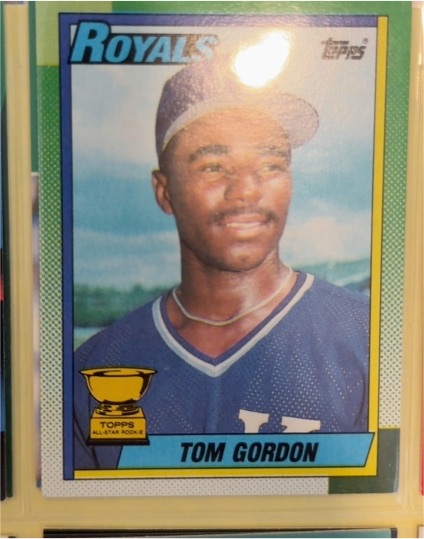 1990 Topps #752 Tom Gordon — front