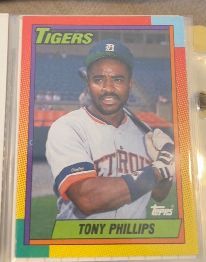 1990 Topps Traded #95T Tony Phillips — front