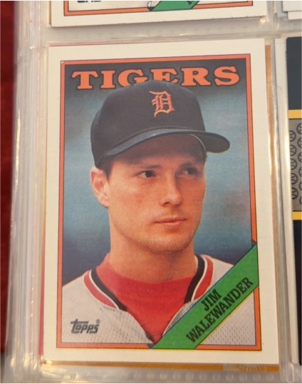 1988 Topps #106 Jim Walewander — front