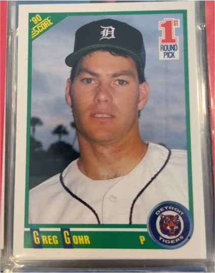 1990 Score #679 Greg Gohr — front