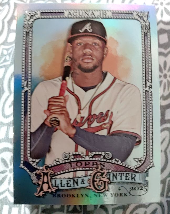 2025 Topps Allen & Ginter #103 Ronald Acuna Jr. — front