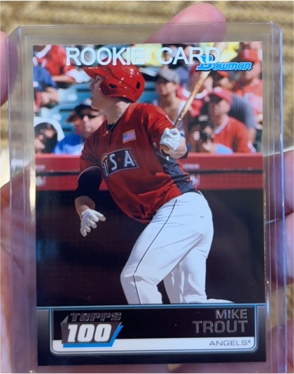 2011 Bowman Topps 100 #TP90 Mike Trout — front