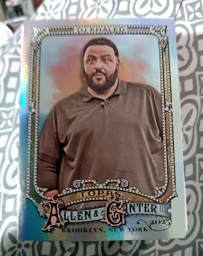 2025 Topps Allen & Ginter #208 DJ Khaled — front