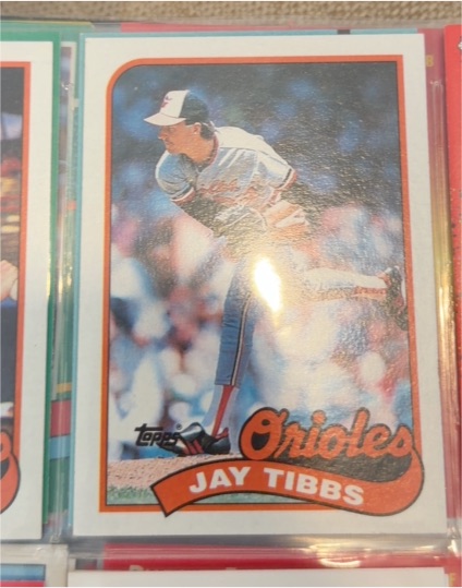 1989 Topps #271 Jay Tibbs — front