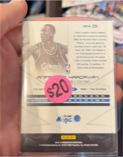 2012-13 Panini Momentum #220 Anfernee Hardaway — front