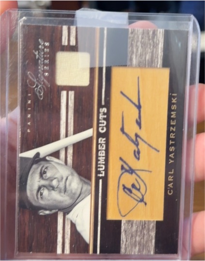 2012 Panini Signature Series #3 Carl Yastrzemski — front