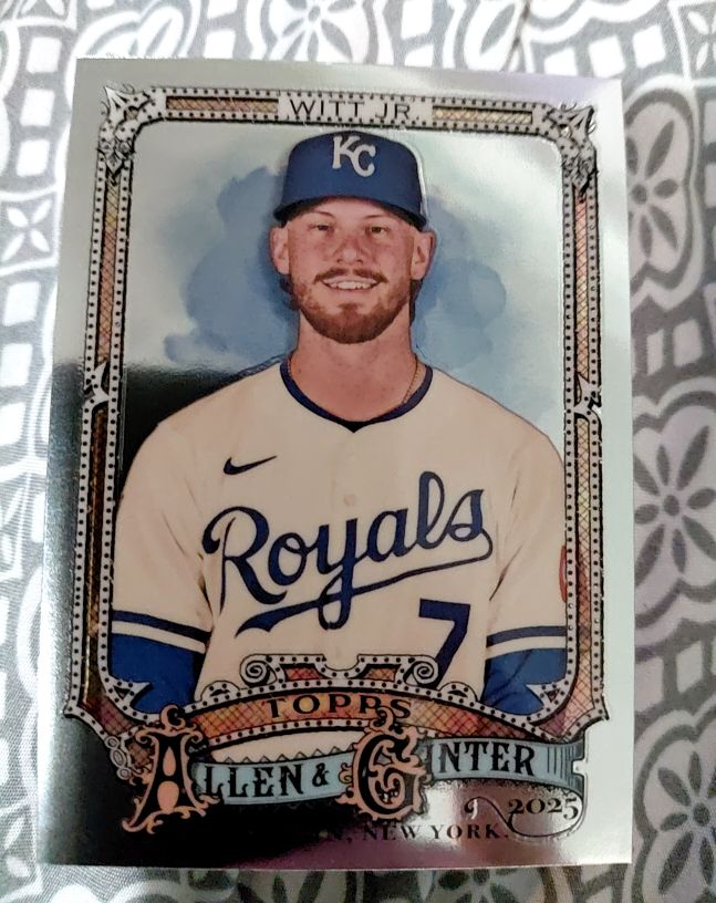2025 Topps Allen & Ginter #123 Bobby Witt Jr. — front