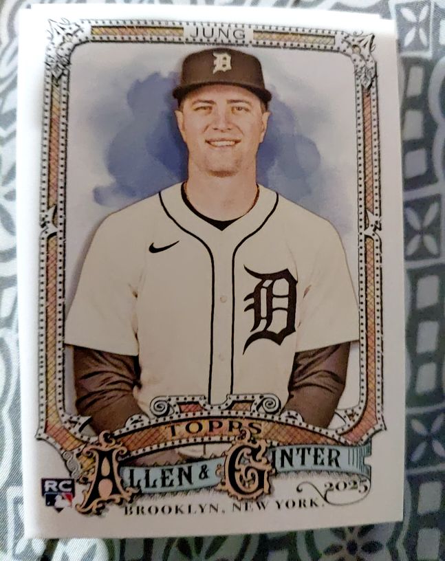 2025 Topps Allen & Ginter #85 Jace Jung — front