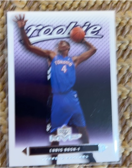2003-04 Upper Deck MVP #204 Chris Bosh Rookie — front