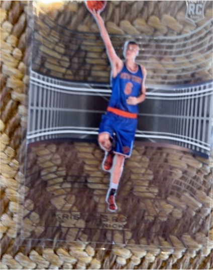 2015-16 Panini Clear Vision #116 Kristaps Porzingis — front