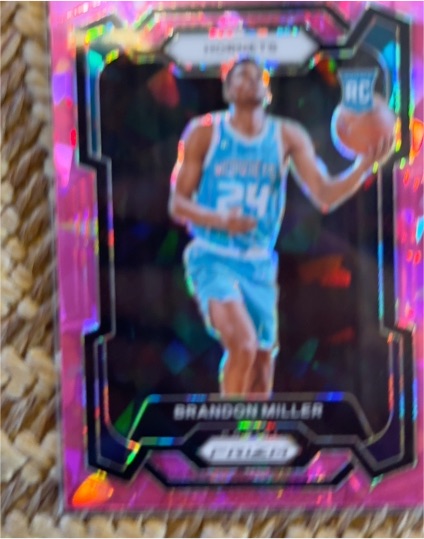 2023-24 Panini Prizm #152 Brandon Miller — front