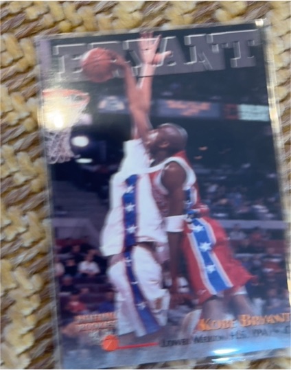 1996 Score Board #15 Kobe Bryant — front