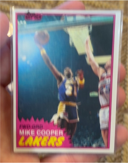 1981-82 Topps #77 Mike Cooper — front